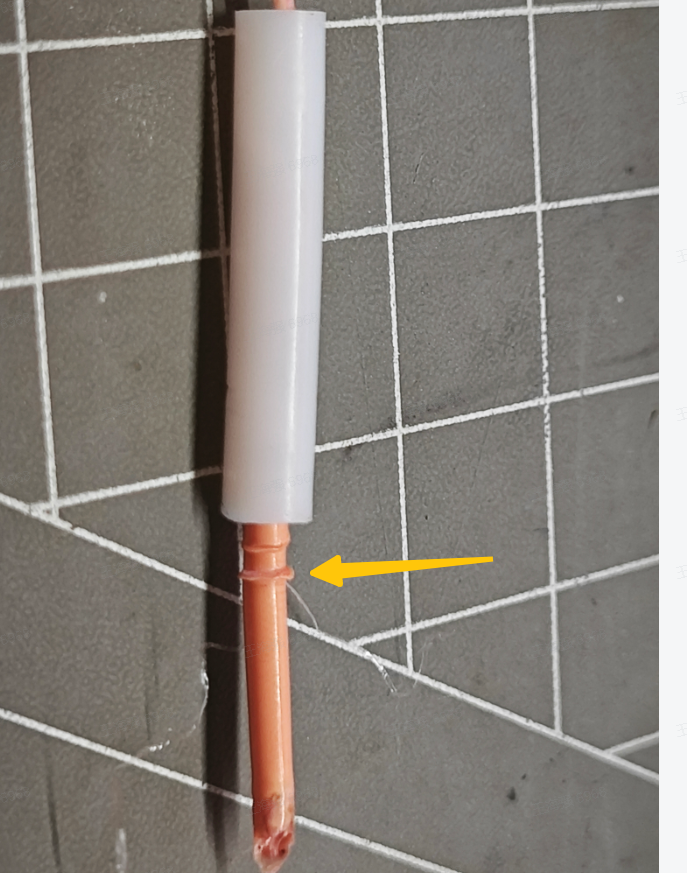 Снятие крышки хотенда, откручивание 6 винтов