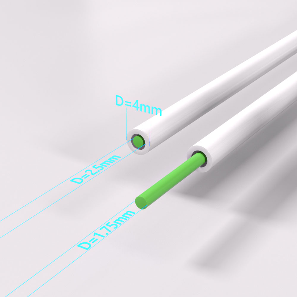 Комплект PTFE трубок 2 м для Creality K1 Series 2