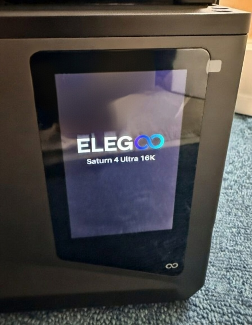 Принтер завис на заставке ELEGOO и не грузит интерфейс