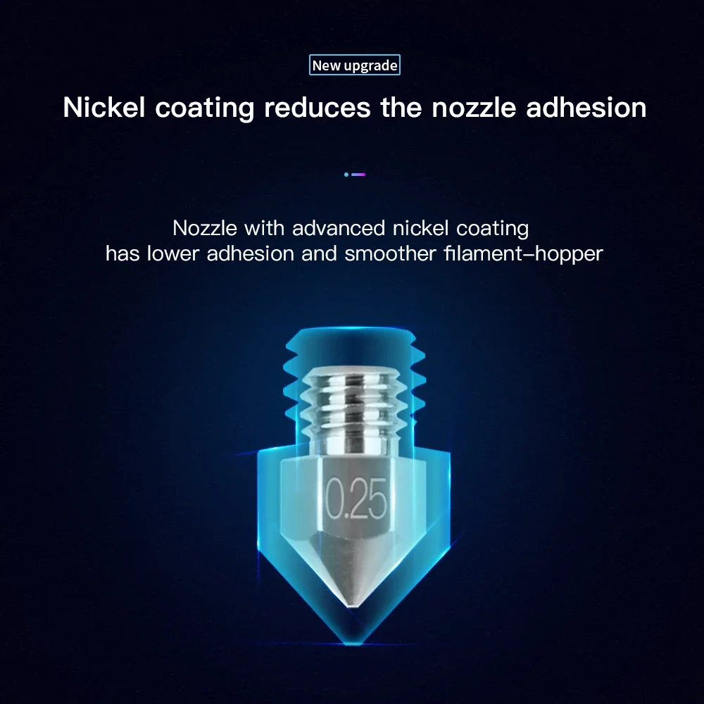 Набор из 8 сопел Creality K1 / K1 Max (0.25/0.4/0.6/0.8mm) 5