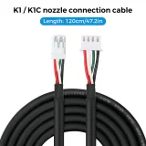 Кабель подключения сопла Creality K1/K1C 4P, 120 см 2