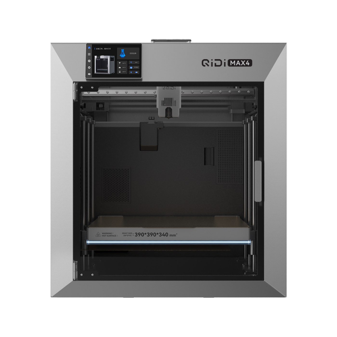 QIDI Max4 — флагман с областью печати 390×390×340 мм