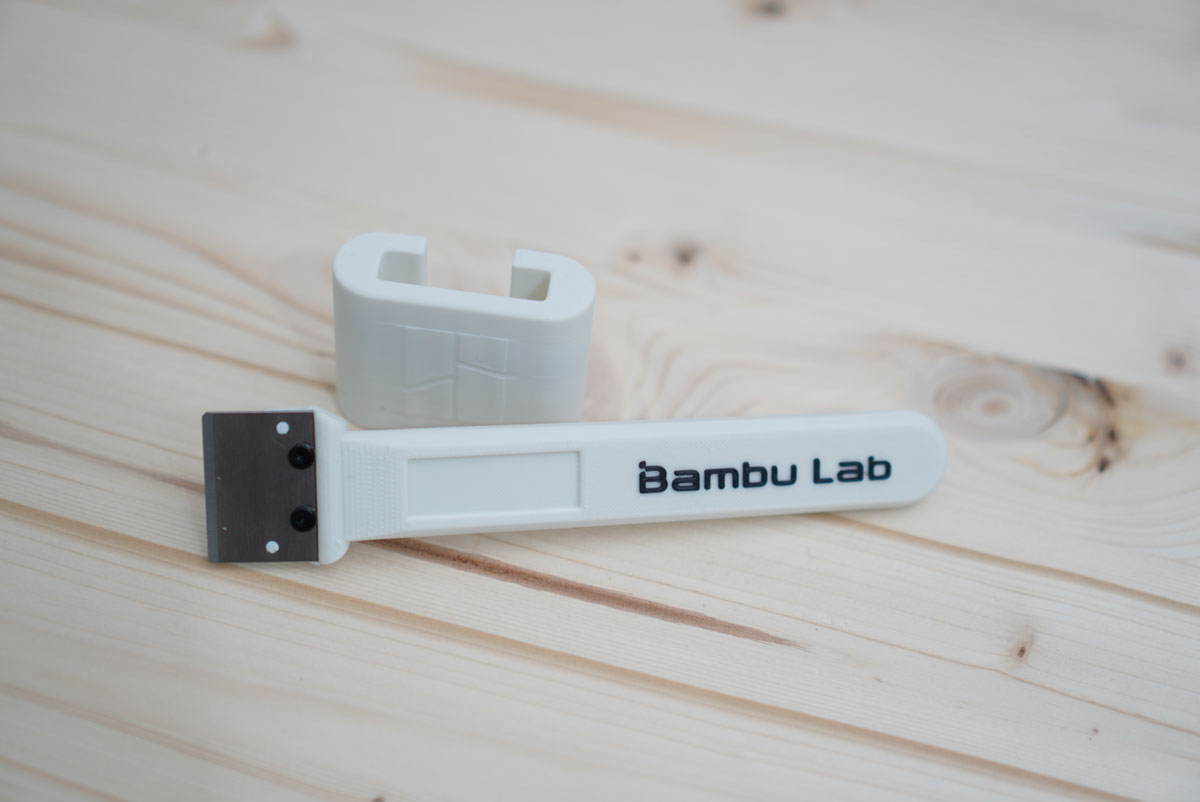 Печатный скребок Bambu Lab в сборе с металлическим лезвием