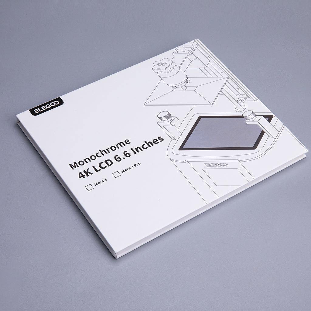 6.6-inch 4K Masking LCD for ELEGOO Mars 3 Pro 3