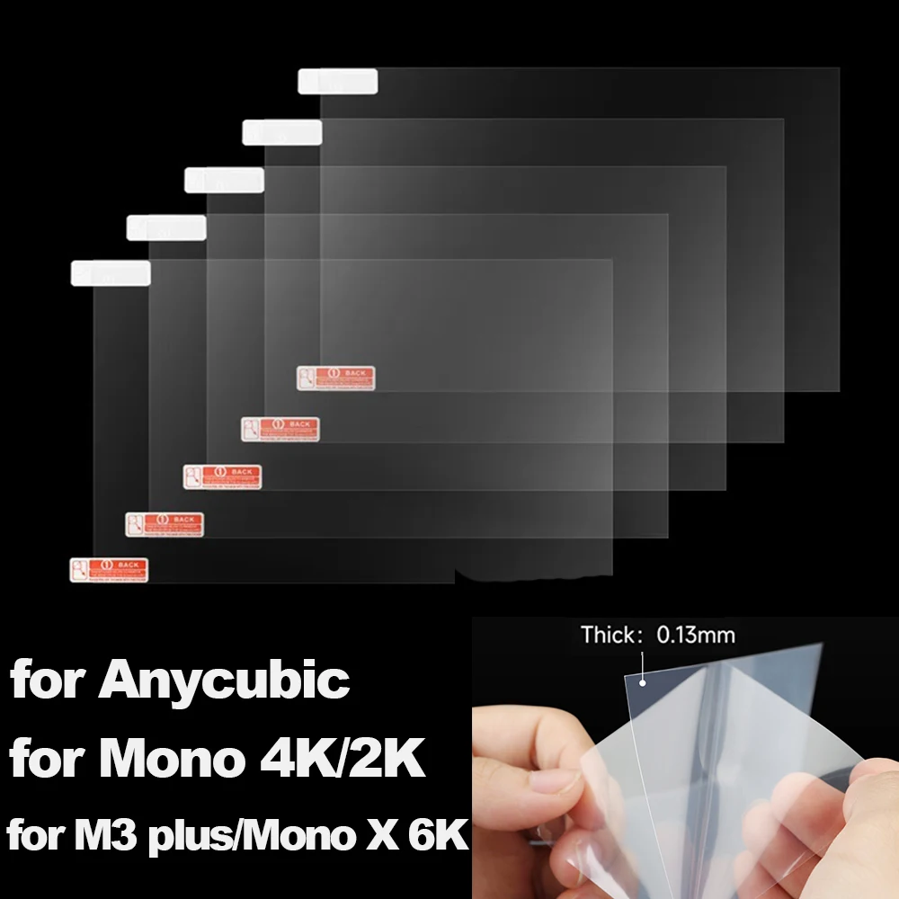 Защитная плёнка экрана для Anycubic Photon M3 Plus / Mono X 6K: 9.25 дюйма 2