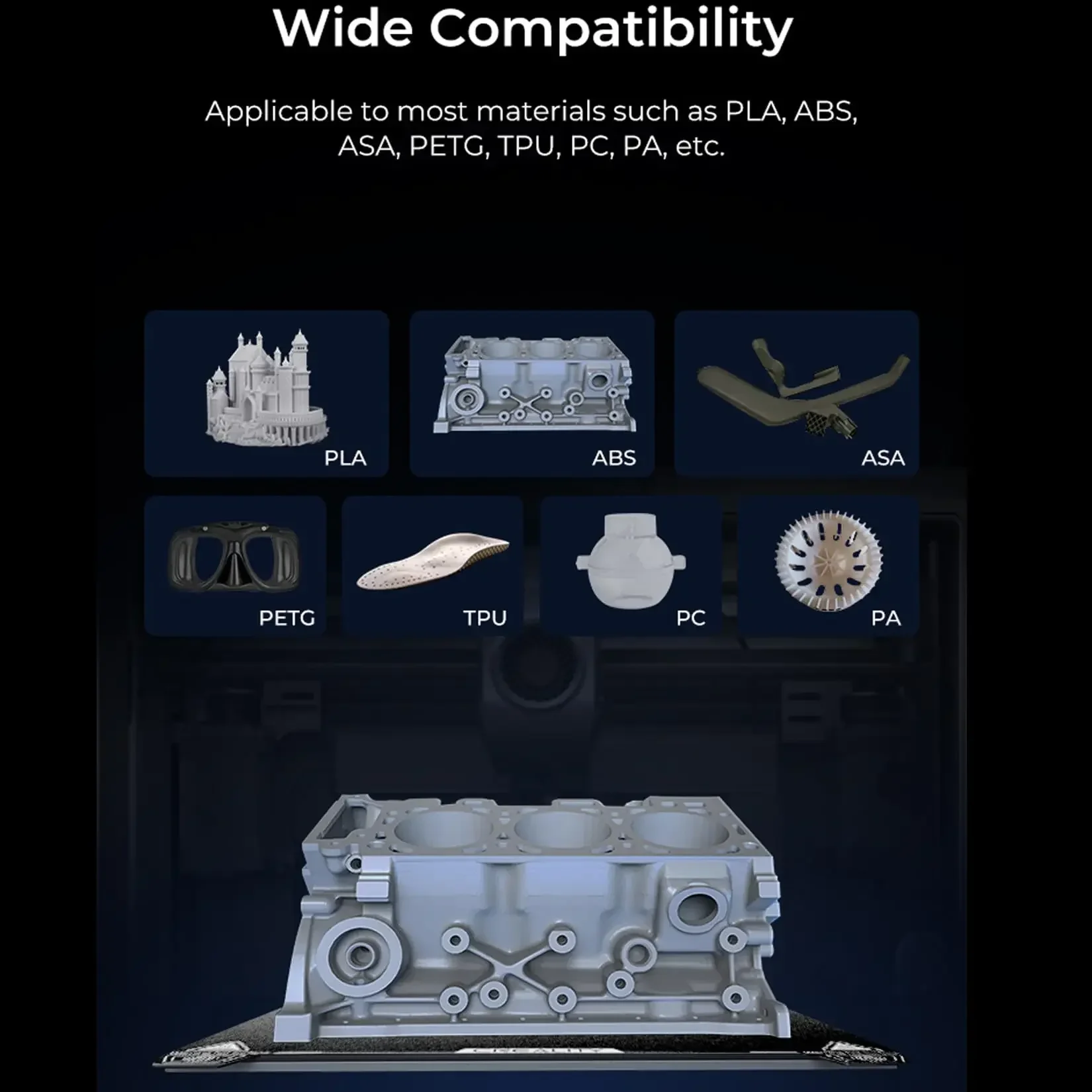 PEI стол Creality K1 / K1 Max на пружинной стали 5