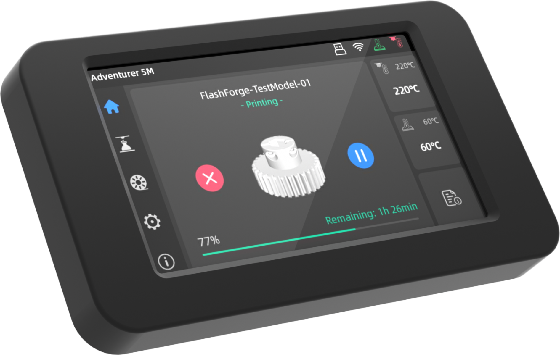 Сенсорный экран для Flashforge Adventurer 5M 2