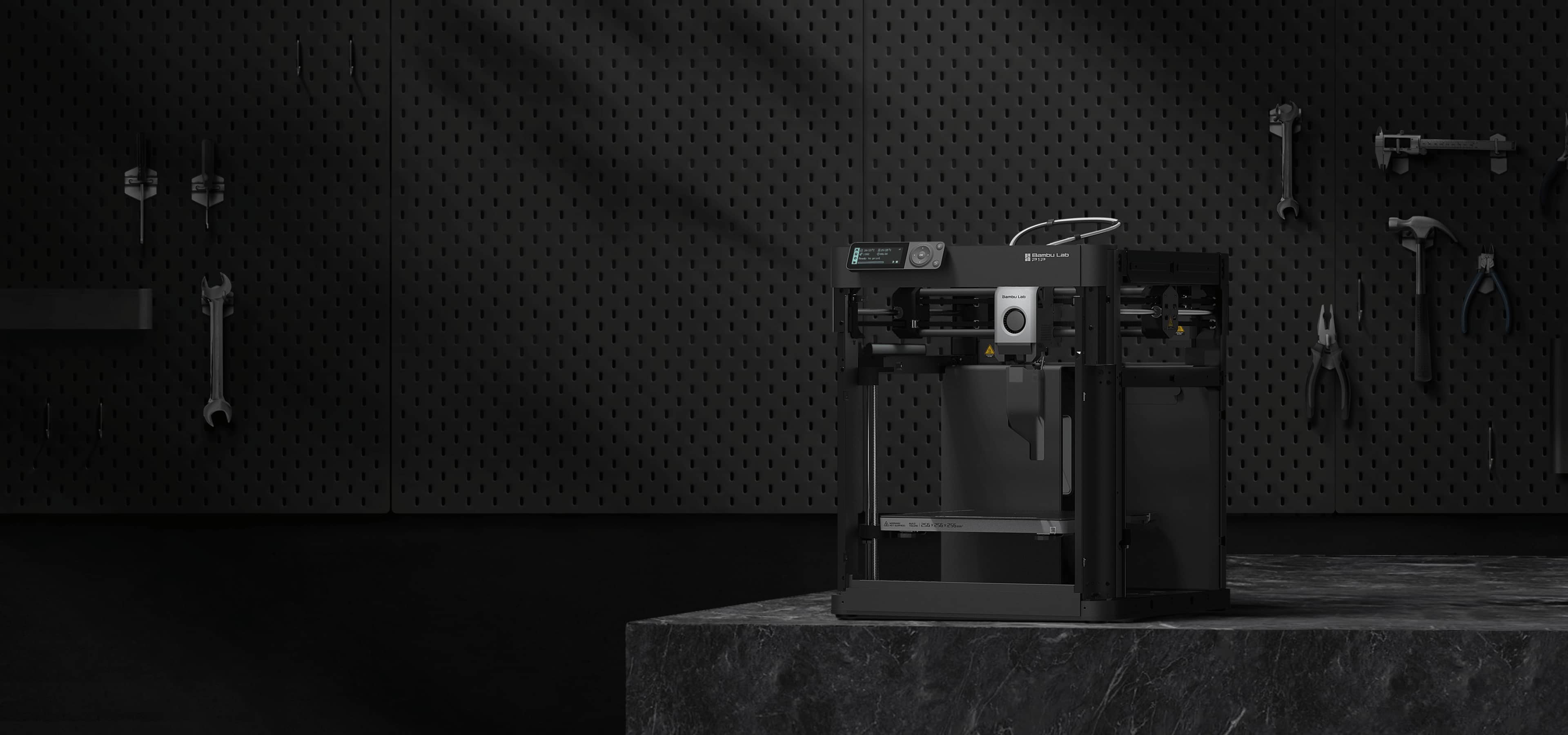 Bambu Lab P1P — front view