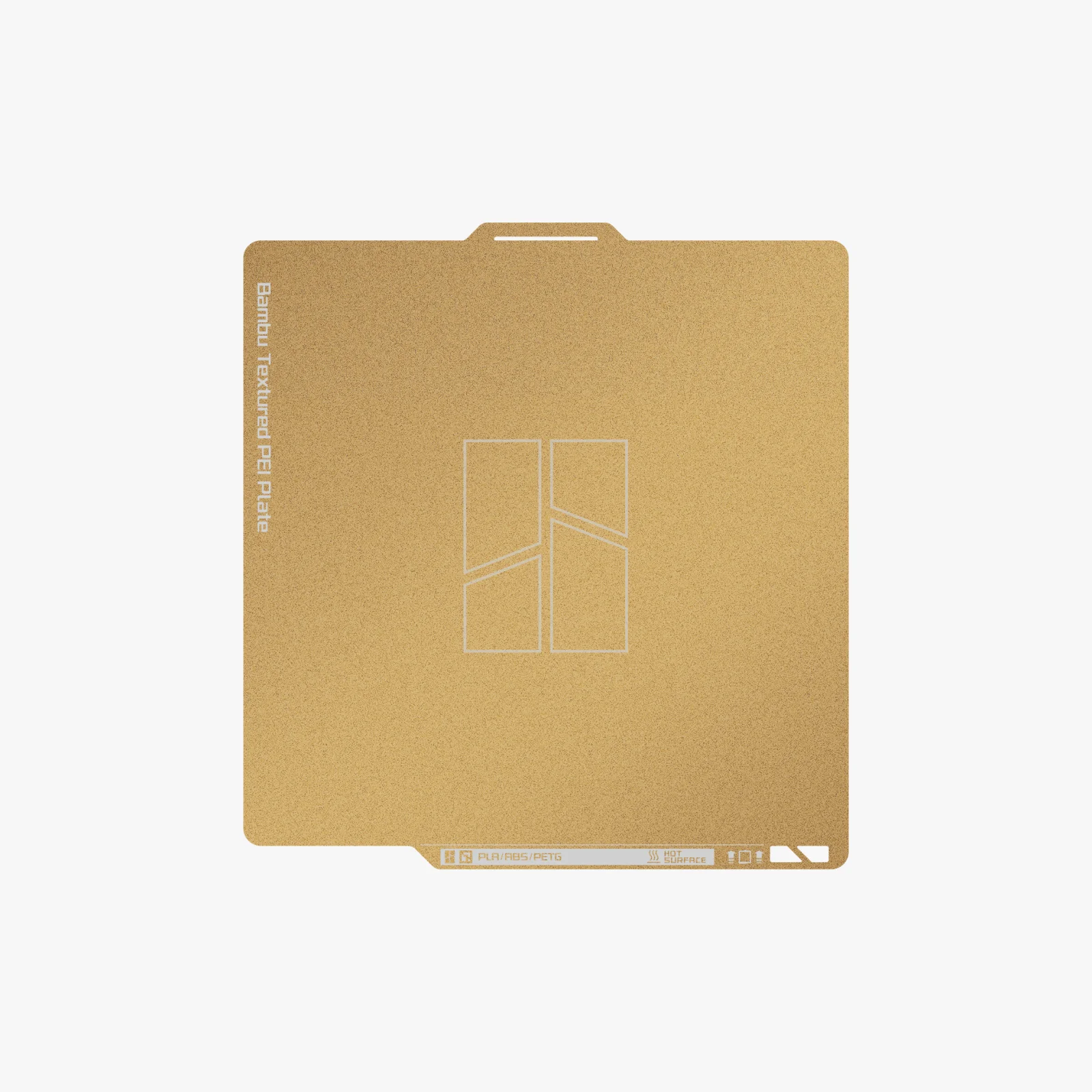 Engineering PEI Build Plate Textured/Smooth for Bambu Lab P2S 3