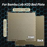 PEI-стол сотовый/квадратный 350×320 мм для Bambu Lab H2D (двусторонний) 2