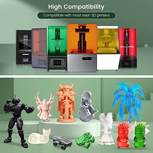SUNLU High Toughness Resin — ударопрочный фотополимер 405 нм 3