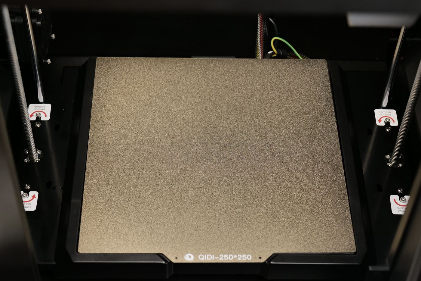 QIDI Q1 Pro textured PEI plate 245×245 mm — misseating it breaks leveling