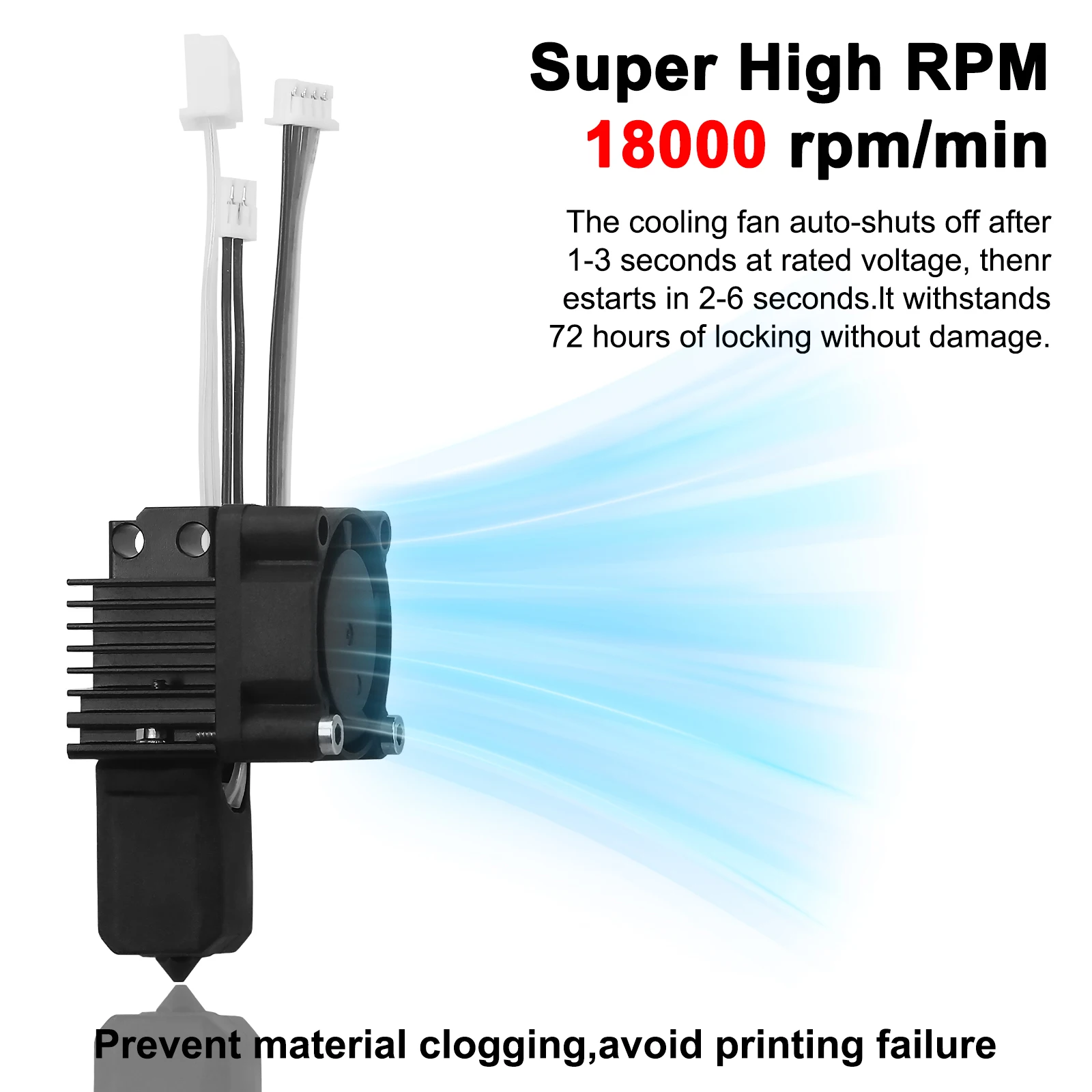 For Bambu Lab X1C P1P P1S Complete Hotend Print Head with Fan Thermistor Ceramic Heater 0.4mm Hardened steel nozzle 3
