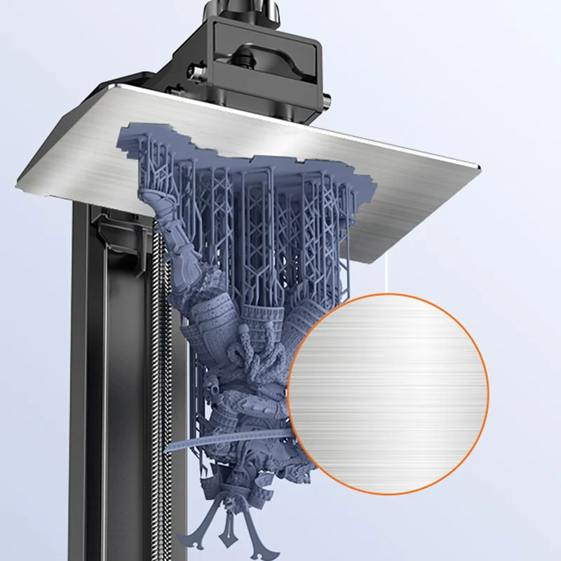 Магнитный лист пружинной стали для Anycubic Photon P1: 223x126 мм 2