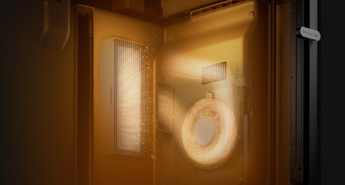 Adaptive Airflow в режиме теплосбережения — рециркуляция тёплого воздуха через угольный фильтр