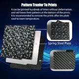 Стол PEI гладкий для Bambu Lab P1S/X1C/A1 4