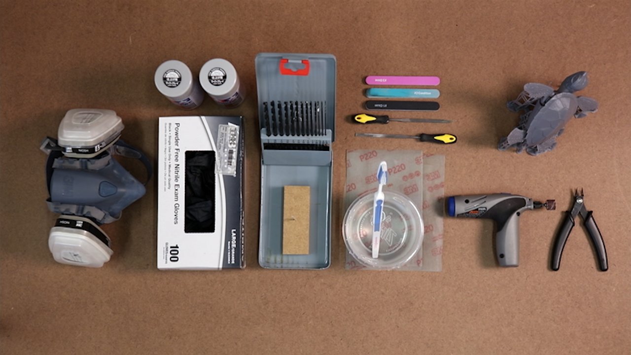 Материалы для грунтования и покраски 3D-моделей: аэрозольный грунт, кисти