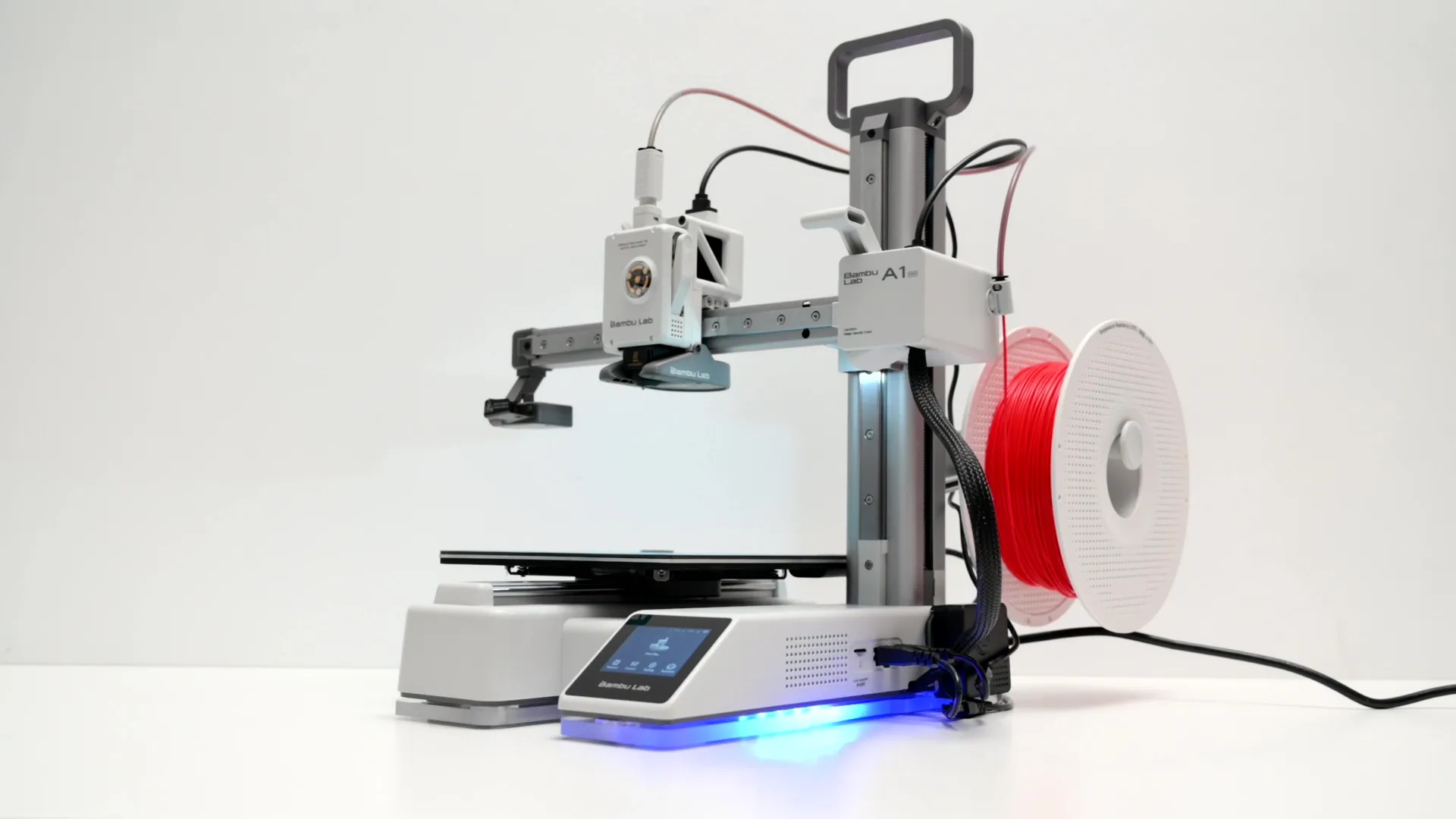 Biqu Aura RGB Panel под A1 Mini с эффектом подсветки