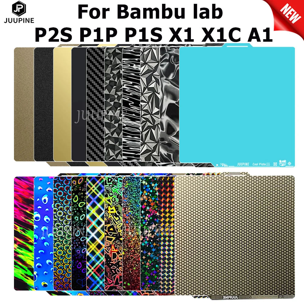Glacier Cool Build Plate Double-Sided for Bambu Lab A1/P1/P2/X1 2