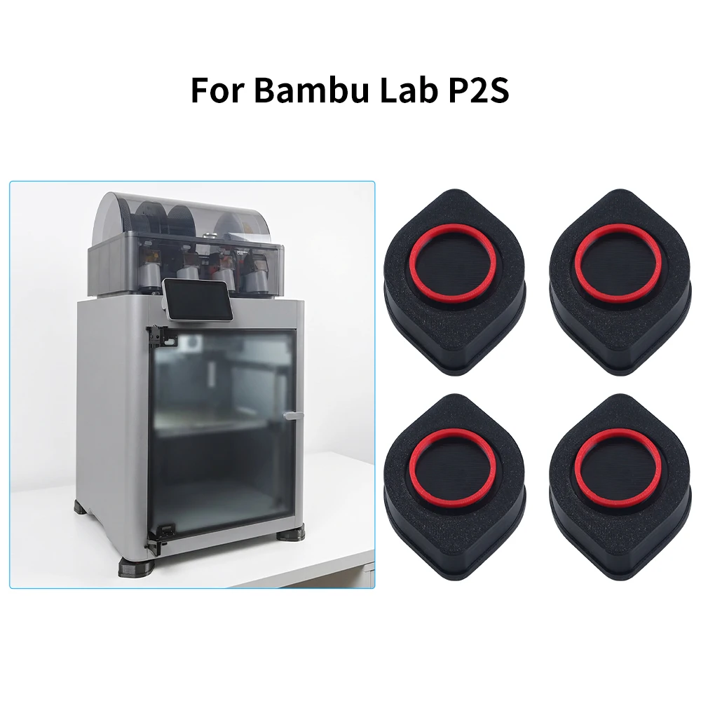 HULA Anti-Vibration Feet for Bambu Lab P2S 5