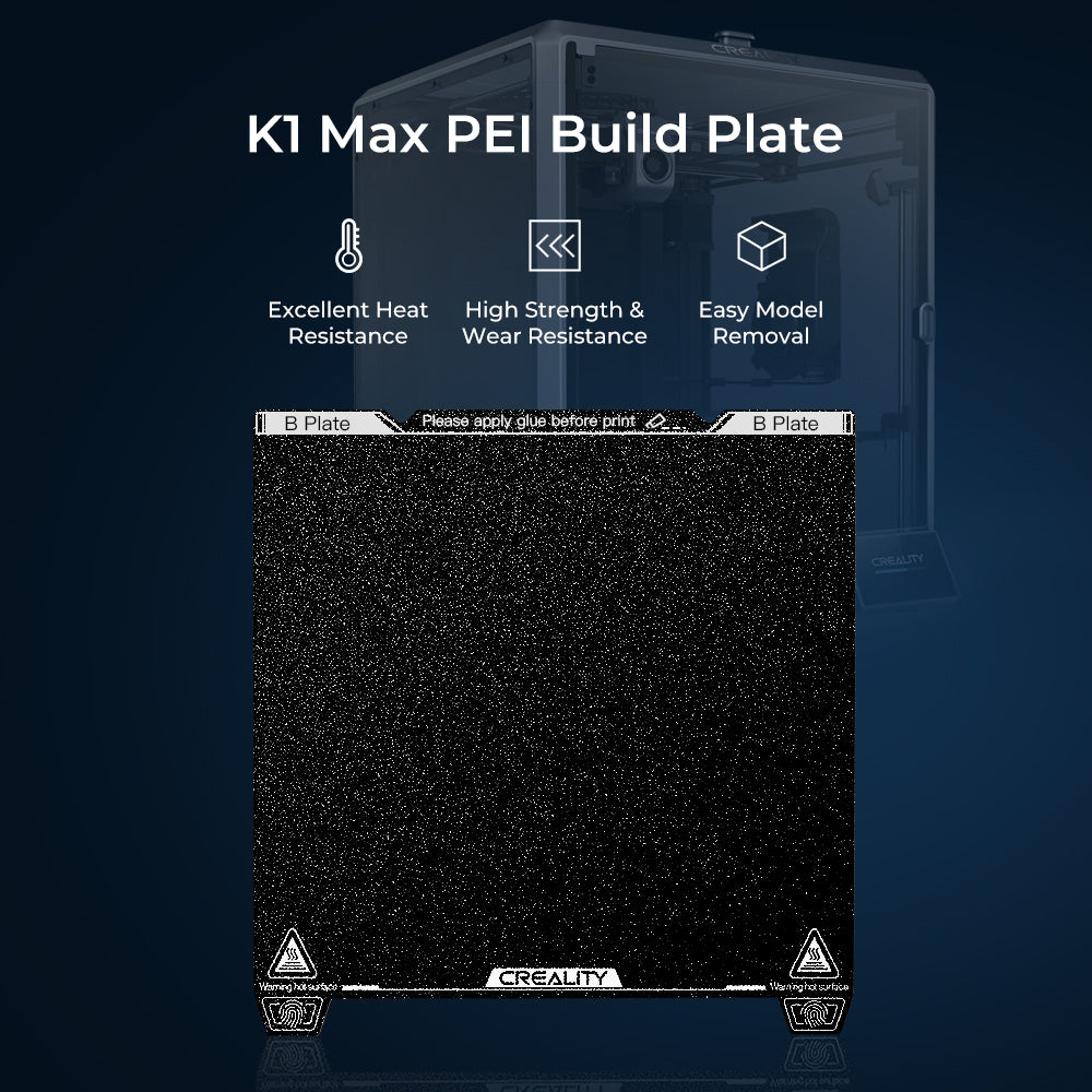 Creality K1 Max Dual Sided PEI Build Plate 315×310mm 2