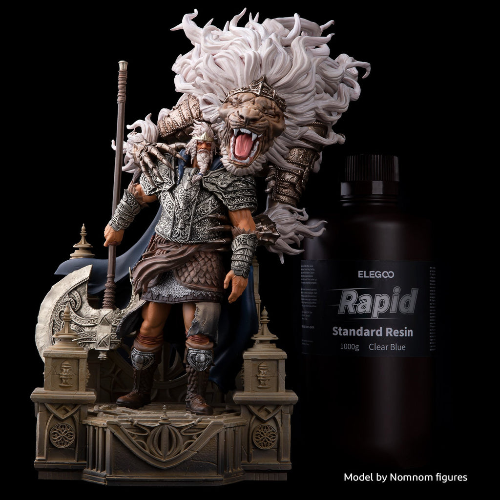 ELEGOO Rapid Resin — высокоскоростной фотополимер 405 нм 3