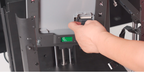 Переподключение кабеля стола AD5M