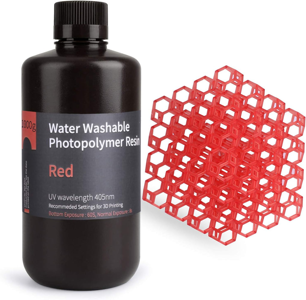 ELEGOO Water-Washable Resin — водосмываемый фотополимер 405 нм 4