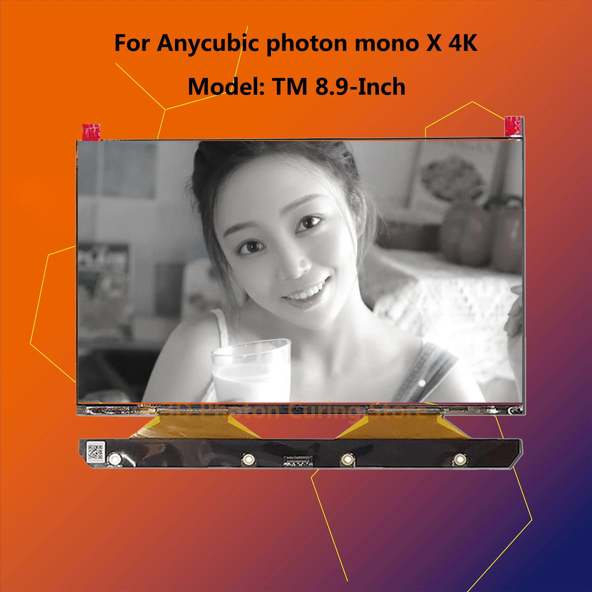 Матрица засветки LCD 8.9" Mono 4K для Anycubic Photon Mono X
