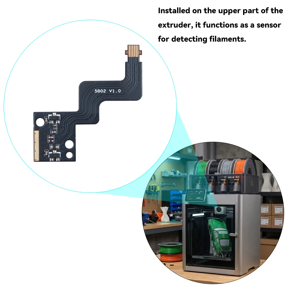 Bambu Lab P2S Filament Sensor for Extruder 3D Printer 3