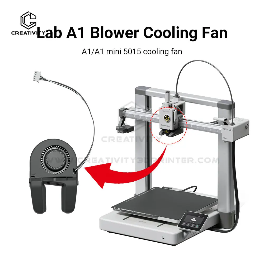 Вентилятор обдува детали 5015 для Bambu Lab A1 / A1 Mini 3