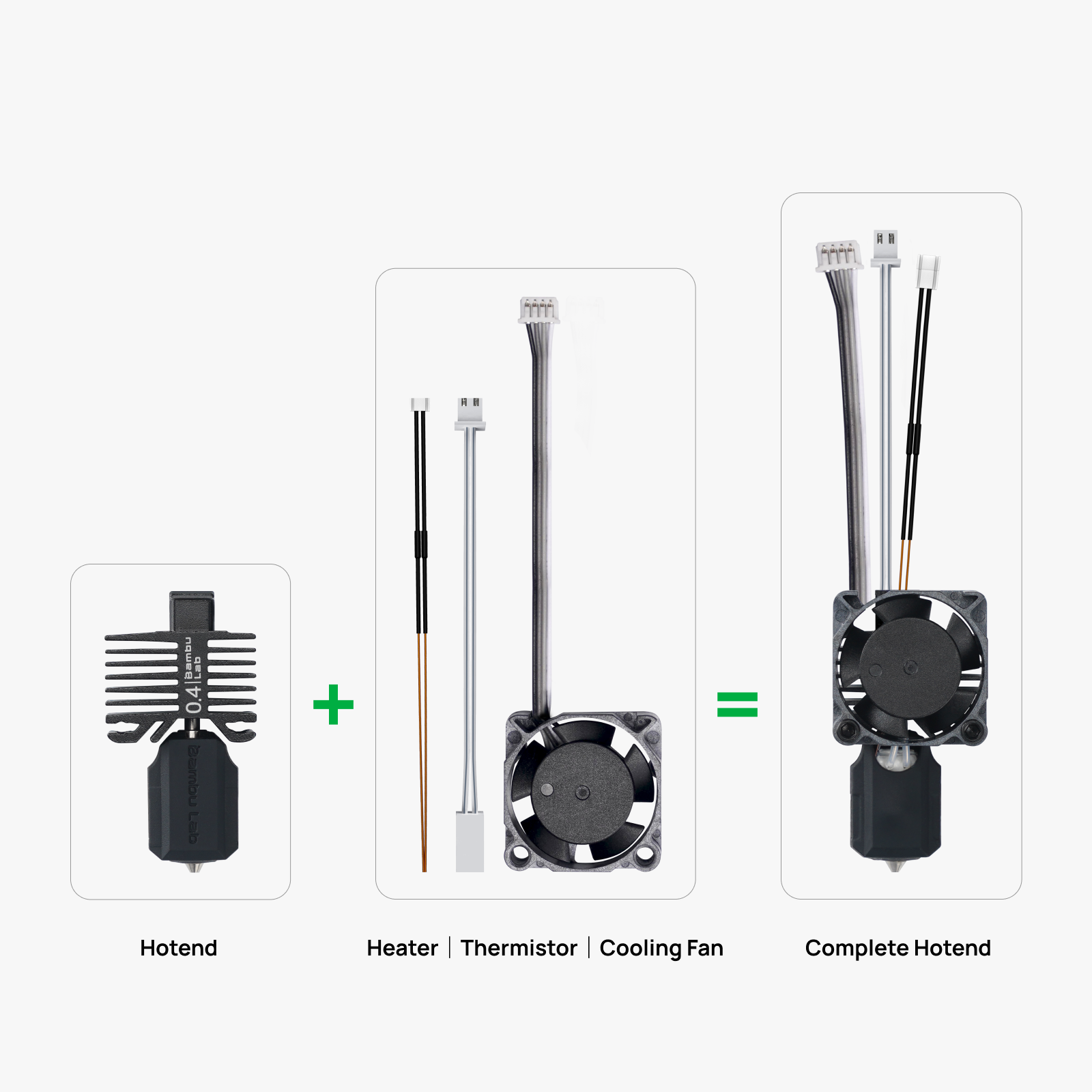 Хотенд для Bambu Lab серии X1/P1 2