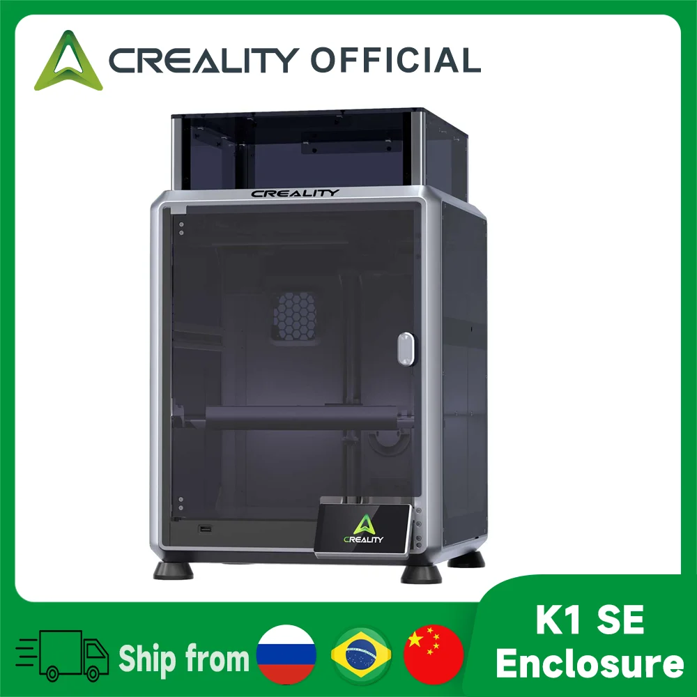 Creality K1 SE / K2 SE Transparent Black Enclosure