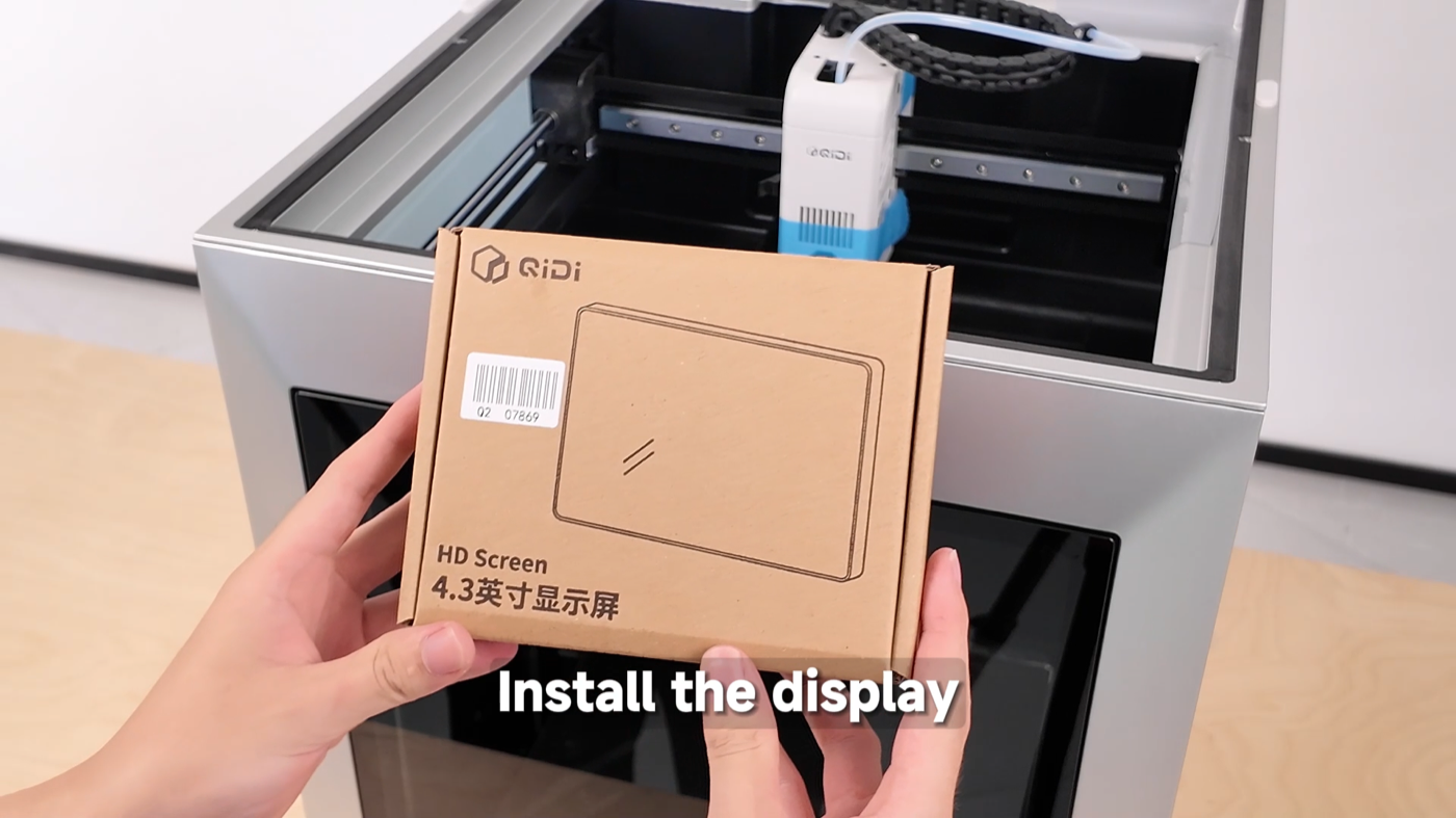 Boxed QIDI 4.3-inch touchscreen