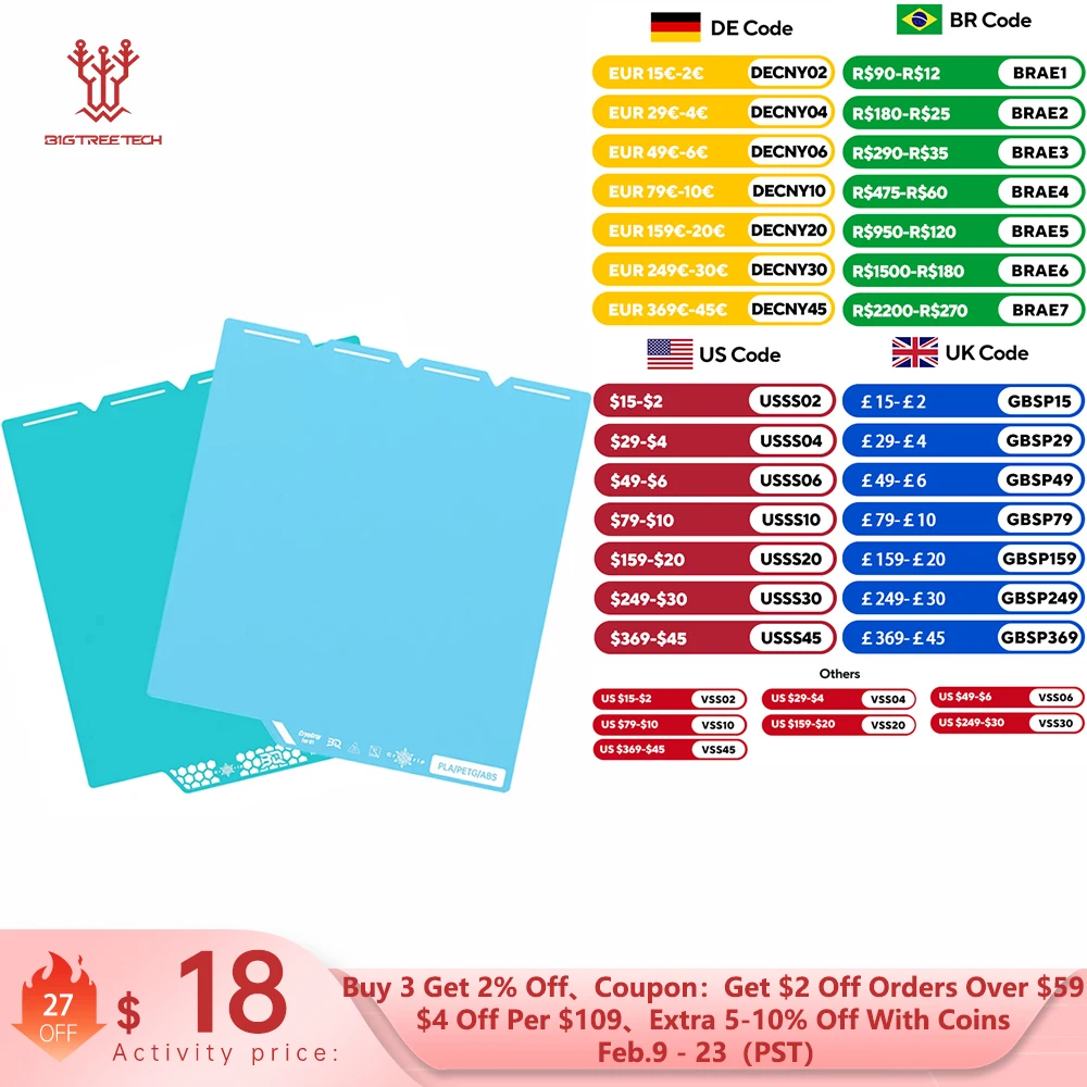 BIGTREETECH CryoGrip Pro Cool Plate для Snapmaker U1 2