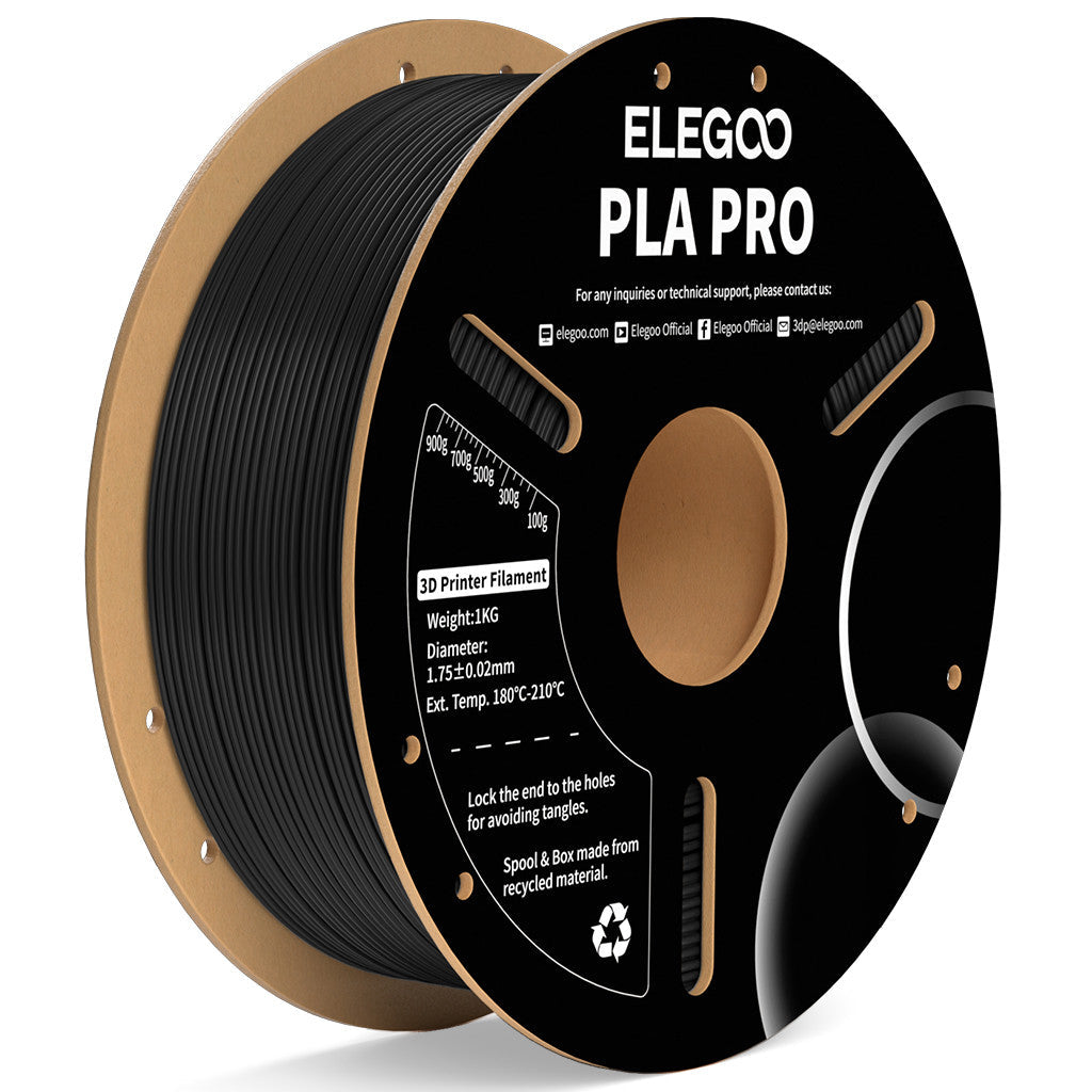 ELEGOO PLA Pro — улучшенный филамент PLA повышенной жёсткости
