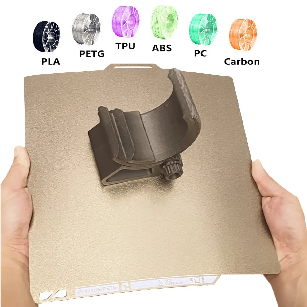 PEI Build Plate 257x257mm Thickened 0.5mm for Bambu Lab P2S 5