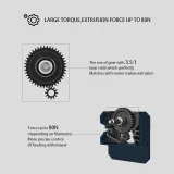 Экструдер Sprite SE для Creality Ender 3 V3 SE/KE 5