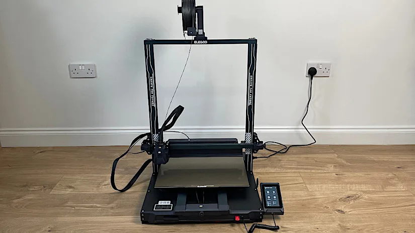 Elegoo Neptune 4 Max — общий вид принтера с полем 420×420×480 мм