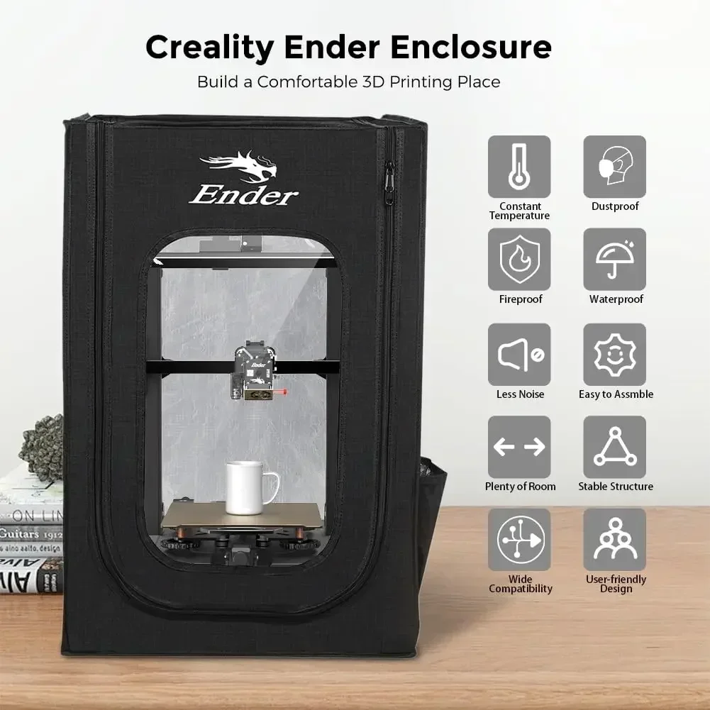 Камера Creality Ender 550×650×750 мм огнестойкая для V3/Hi 3