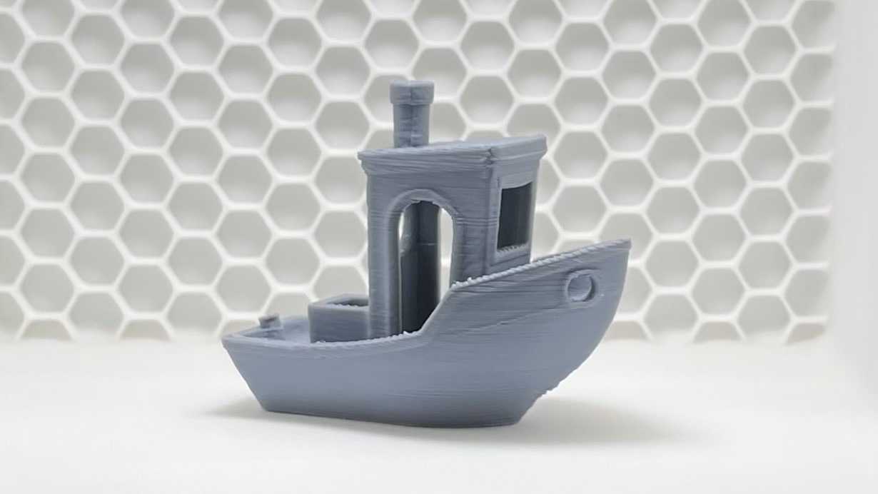 3D Benchy — clean walls, no obvious ghosting