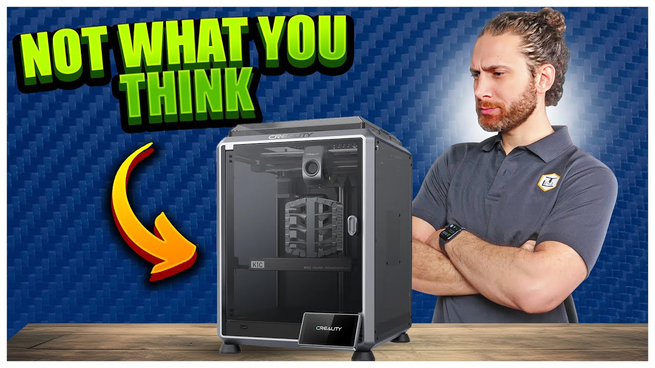 Creality K1C — закрытый CoreXY-принтер в обзоре