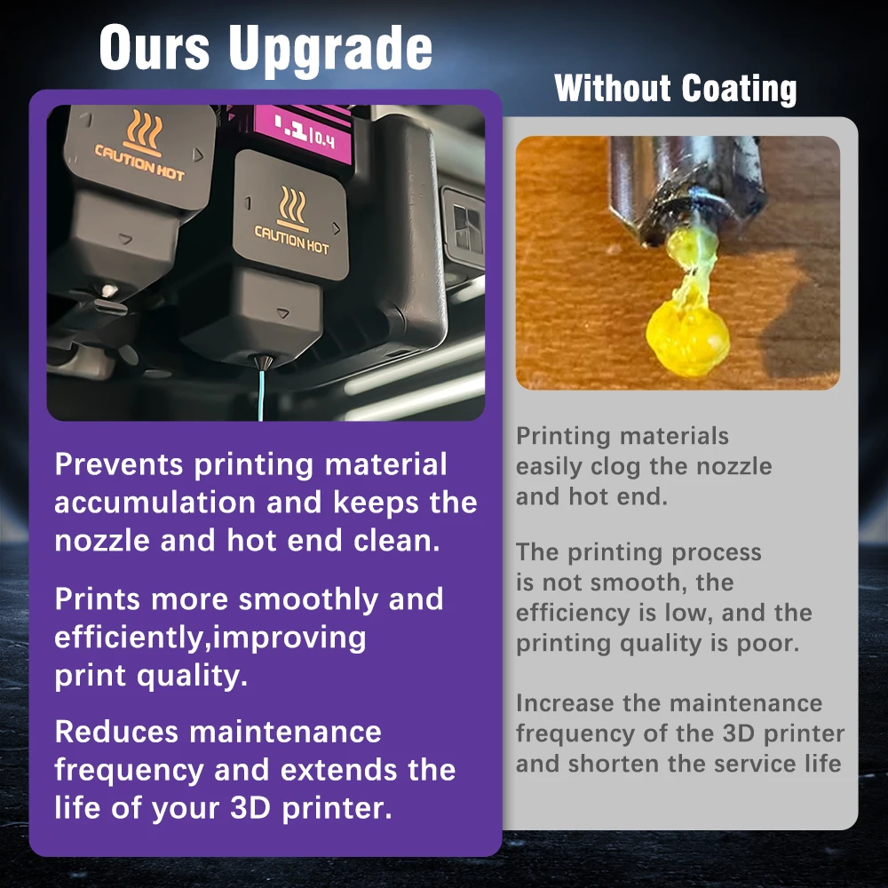 Хотенд JUUPINE MPVD Coat для Bambu Lab P2S/H2D/H2C 4