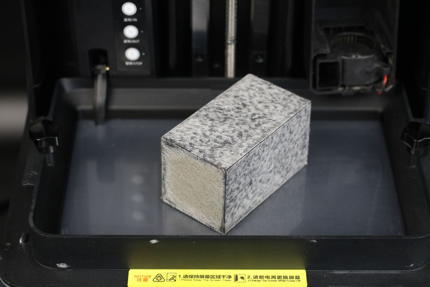 Угольный фильтр Halot Mage Pro в б/у состоянии — частая жалоба после первой печати