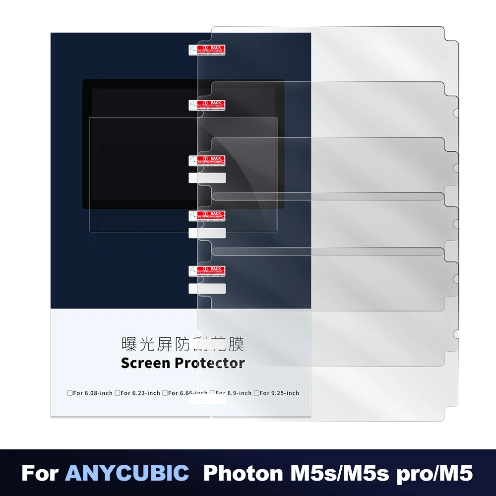 Защитная плёнка экрана для Anycubic Photon Mono M5s Pro / M5s / M5: 10.1"