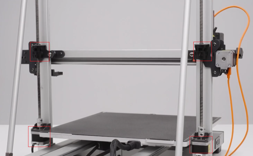 Ось Z Anycubic Kobra 3 Max: две ШВП, два мотора и замкнутый ремень сверху