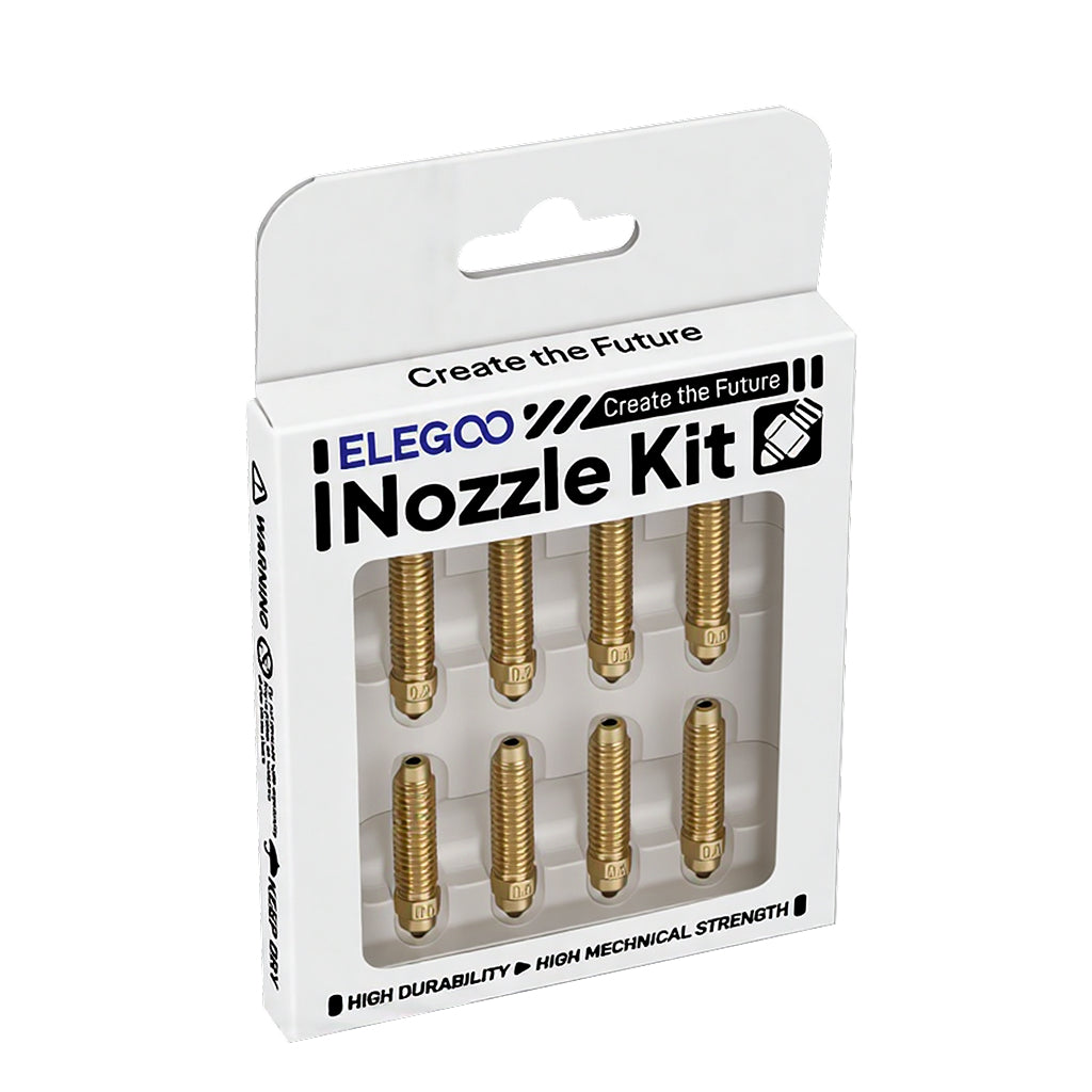ELEGOO Brass Hardened Steel Nozzle Kit for Centauri Series 4