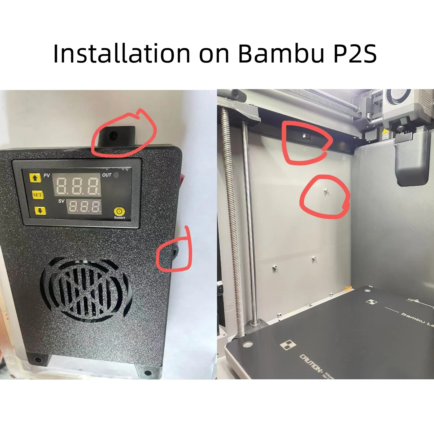 Bambu Lab P2S Chamber Heater 4