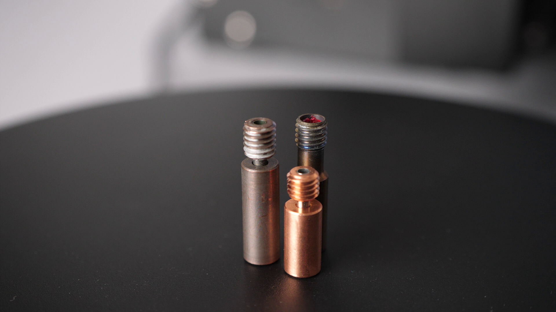 Сравнение биметаллического heatbreak, Copperhead и обычного PTFE-трубочного — CNC Kitchen