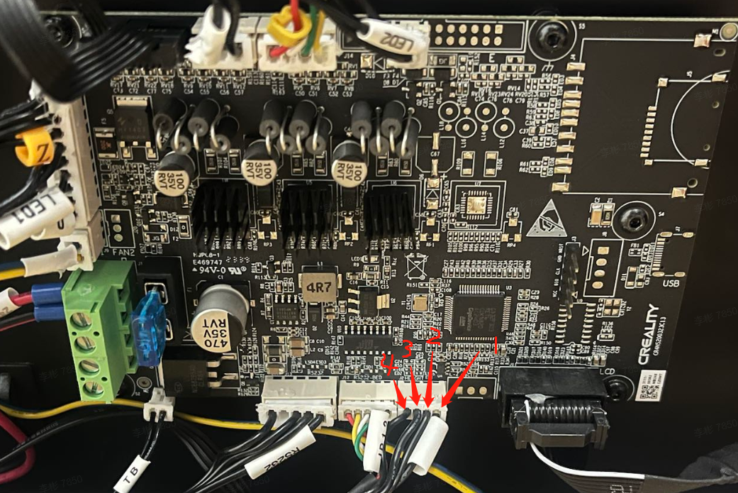 Порты 2 и 3 на материнской плате — где замерять напряжение нагрева стола